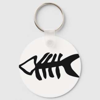 Porte-clés poisson noir