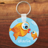 Porte-clés POISSON - Olive & Pickle :: (Recto)