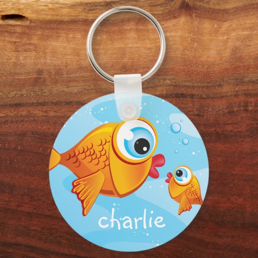 Porte-clés POISSON - Olive & Pickle :: (Recto)