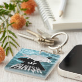 Porte-clés Poisson ou Porte - clé espagnol (Devant Droit)