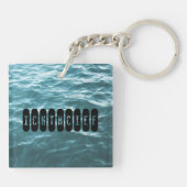 Porte-clés Poisson ou Porte - clé espagnol (Dos)