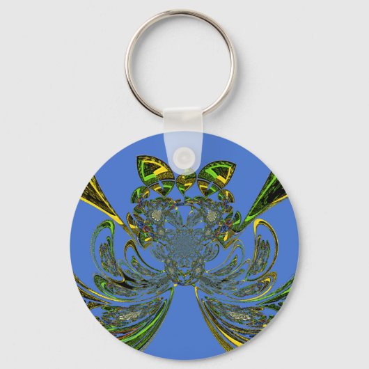 Porte-clés Poisson plume (Recto)