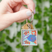 Porte-clés Poisson Pop (main)