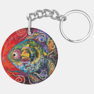 Porte-clés poisson Porte - clé acrylique