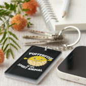 Porte-clés Poisson-Pufferfish Mon Esprit Animal Puffer Fish P (Devant droit)