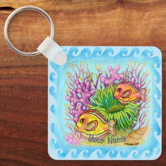 Porte-clés Poisson Scuba (Recto)