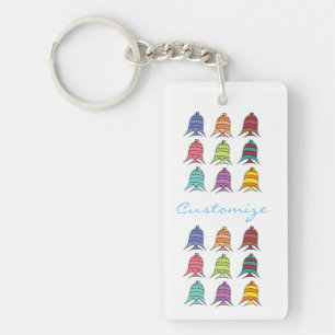 Porte-clés Poisson tropical multicolore Thunder_Cove