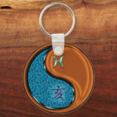 Porte-clés Poissons & Bois (Recto)