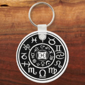 Porte-clés Poissons - Constellation Zodiaque & Conception Pla (Recto)