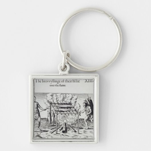 Porte-clés Poissons de cuisine (Devant)