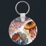 Porte-clés Poissons de gelée par Ernst Haeckel<br><div class="desc">Ce produit présente l'illustration couleur de Jelly Fish de Ernst Haeckel's ''Kunstformen der Natur'' (1904). Ernst Haeckel était biologiste, naturaliste, philosophe, médecin, professeur et artiste allemand. Il a découvert, décrit et nommé des milliers de nouvelles espèces. Son art a duré de nombreuses années et comprend certaines des plus belles oeuvres...</div>