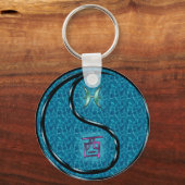 Porte-clés Poissons et Eau (Recto)