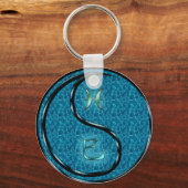 Porte-clés Poissons et serpent d'eau (Verso)