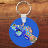 Porte-clés Poissons tropicaux colorés (Recto)