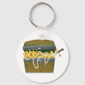 Porte-clés Poitrine au trésor (Recto)