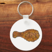 Porte-clés Poitrine de poulet frit Bouchon Soul Alimentation  (Recto)