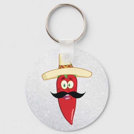 Porte-clés Poivre rouge mexicain (Recto)