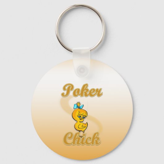 Porte-clés Poker Chick (Recto)