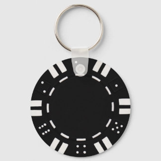 Porte-clés poker chip key chain