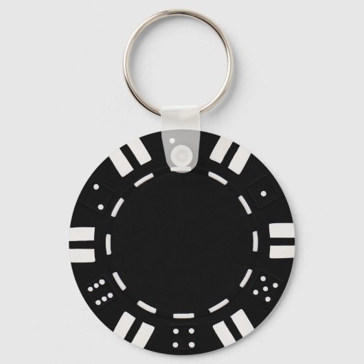 Porte-clés poker chip key chain (Recto)