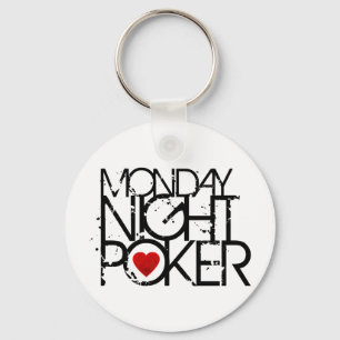 Porte-clés Poker de nuit du lundi