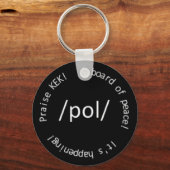 Porte-clés /pol/ porte - clé (Recto)