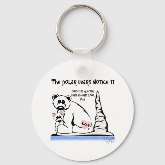 PORTE-CLÉS POLAR BEAR S.O.S PORTE - CLÉ (Recto)
