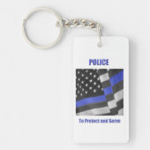 Porte-clés Police (Devant)