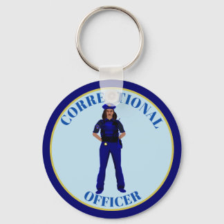 Porte-clés Police féminine