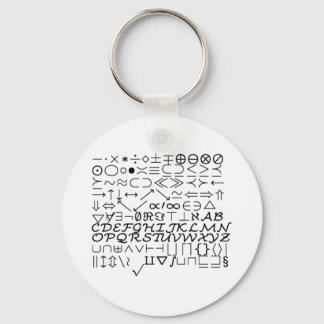 Porte-clés Police mathématique