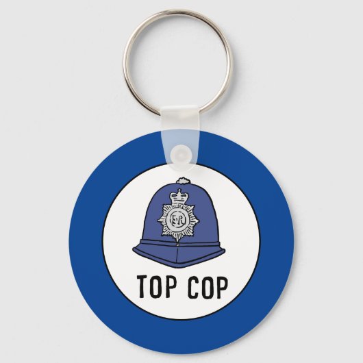 Porte-clés Policier ou Agent de Police (Recto)