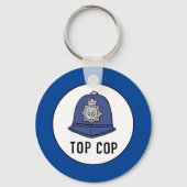 Porte-clés Policier ou Agent de Police (Verso)