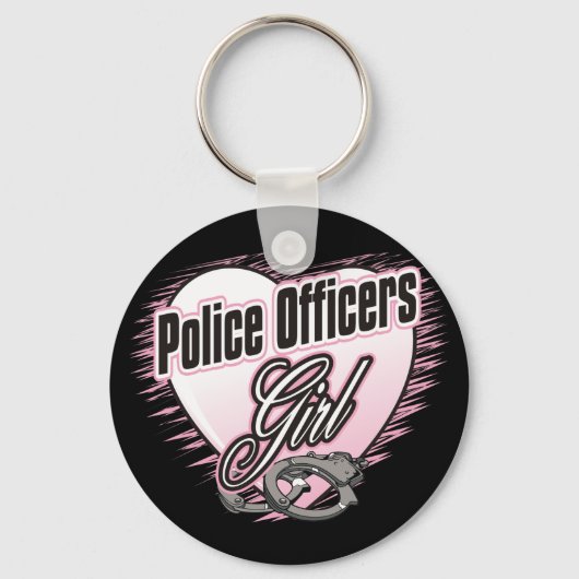 Porte-clés Policiers Girl (Recto)