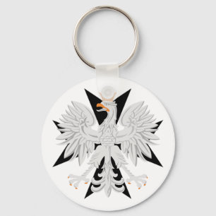 Porte-clés Polish Eagle Maltese Cross