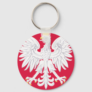 Porte-clés Polish Emblem - Poland Shield - Polska Herb Polski