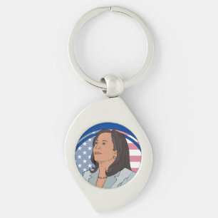 Porte-clés Politique Kamala Harris