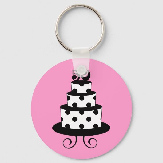 Porte-clés Polka Dot 50e anniversaire (Recto)