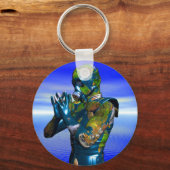 Porte-clés Pollution mondiale (Recto)