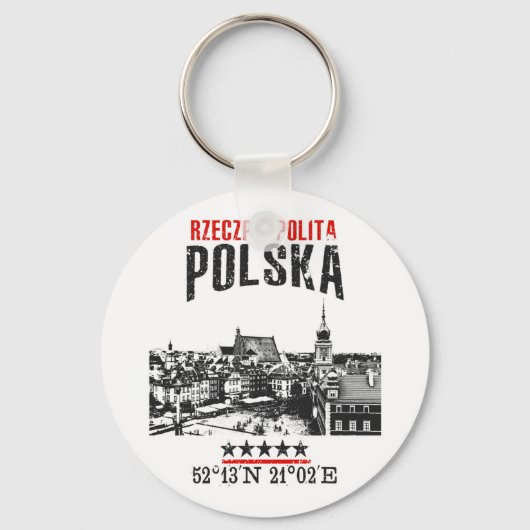 Porte-clés Pologne (Recto)