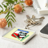 Porte-clés Pologne Saut à ski Panda (Côté)