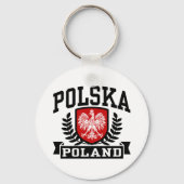 Porte-clés Polska Pologne (Recto)