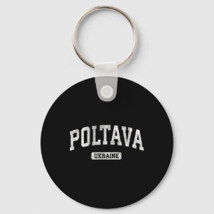 Porte-clés Poltava Ukraine Conception Sport Vintage
