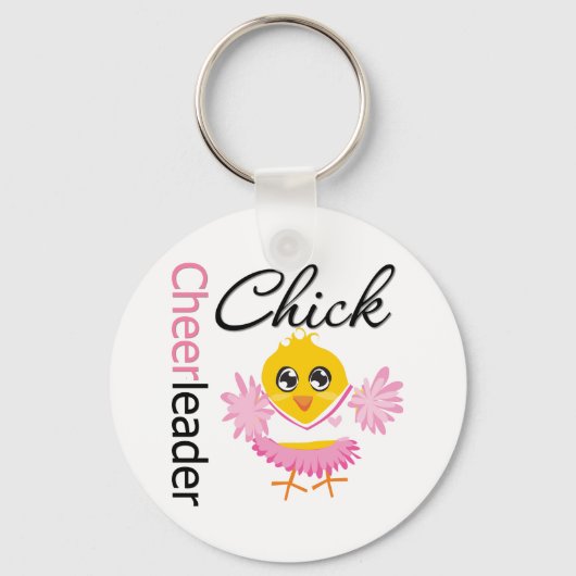 Porte-clés Pom-pom girl Chick (Recto)