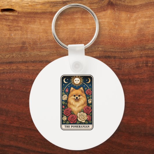 Porte-clés Pomeranian (Recto)