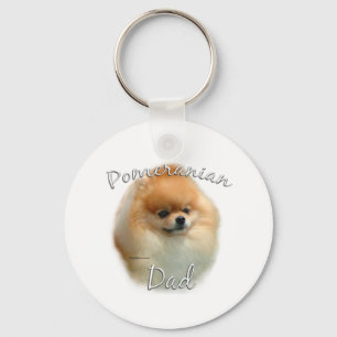 Porte-clés Pomeranian Papa 2