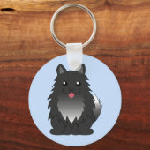 Porte-clés Poméranien (Recto)