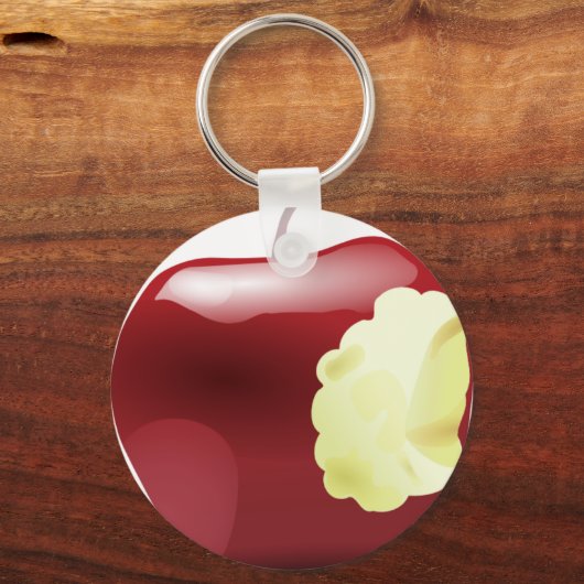 Porte-clés pomme (Recto)