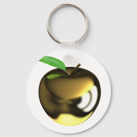 Porte-clés Pomme Dorée (Recto)