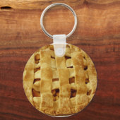 Porte-clés Pomme Fabriquée Américaine Pie Zig Zag Crust (Recto)