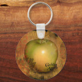 Porte-clés Pomme jaune (Recto)
